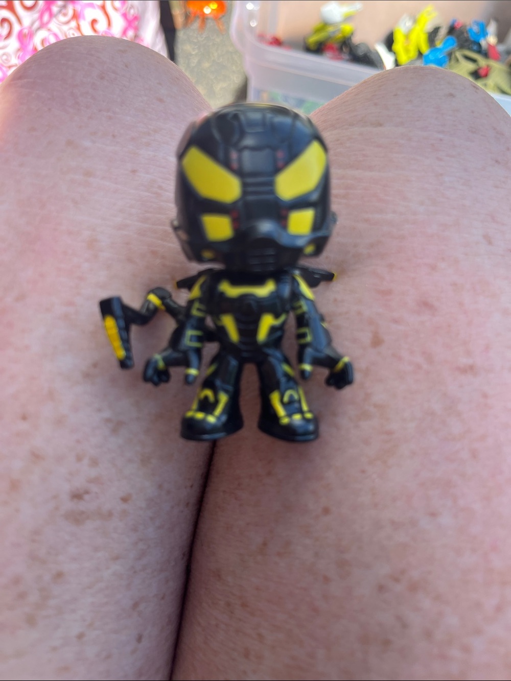 Marvel Black and Yellow Armored Mini Figure